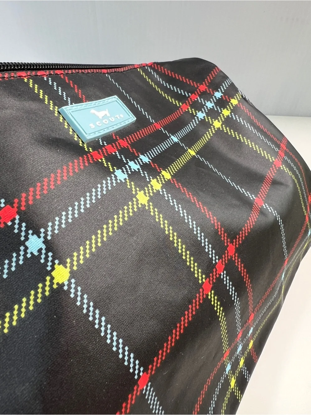 NWT SCOUT Packin’ Heat Makeup Bag SCOUTlander Plaid Travel Cosmetic Case